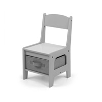 Milly Mally Furniture Set - Table and two chairs Sven Grey