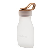 Silicone breast milk bottle New Baby brown