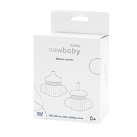 Baby silicone cup 2in1 New Baby beige