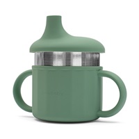 Baby silicone cup 2in1 New Baby green