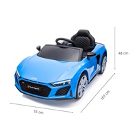 Electric baby car Milly Mally Audi R8 Spyder Blue