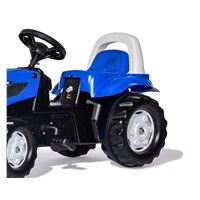 Pedal tractor with trailer Rolly Kid Landini blue