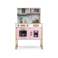 Milly Mally Bjorn Pink Wooden Play Kitchen for Kids