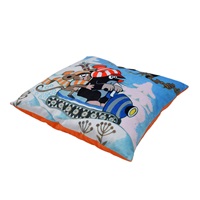 Children‘s pillow Little Mole 30x30 cm snowmobile