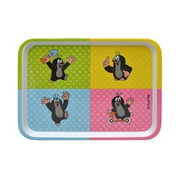 Children's serving tray Little Mole four-colored 28x20 cm