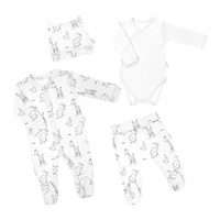 Maternity Baby Set Nicol Baby Animals White