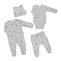 Maternity Baby Set Nicol Baby Animals grey