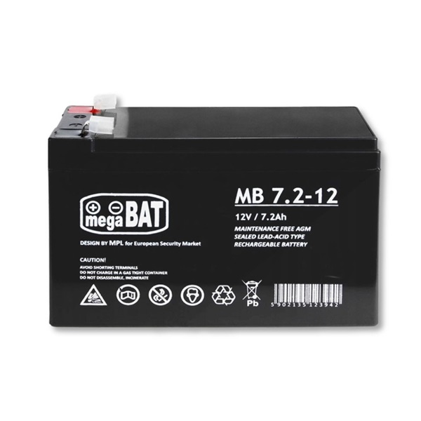 Gel Battery VRLA MB 7,2-12 MB 7.2-12 Maintenance-Free