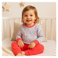 Children‘s cotton pajamas New Baby flowers