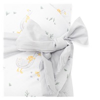 Double sided baby wrap New Baby Goose 80x80 cm