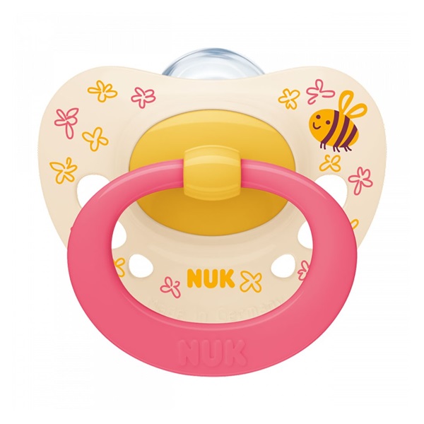 NUK Signature Soother 6-18 m size 6-18  pink