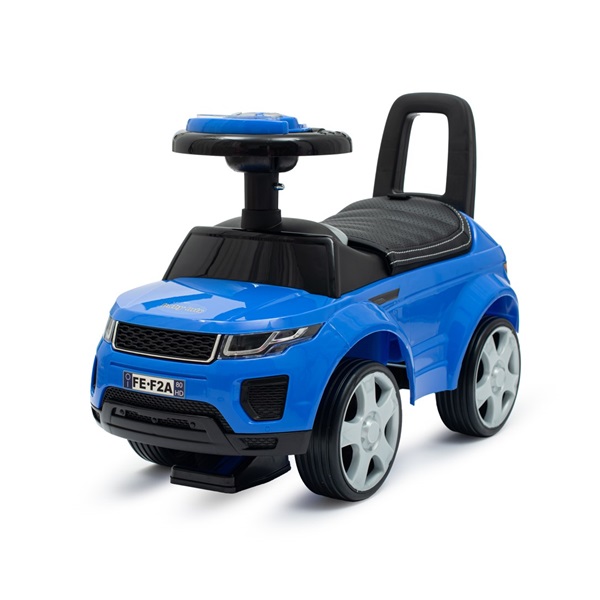 Baby Mix Prime SUV Ride-On Toy in Blue Leather