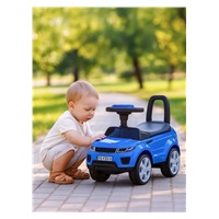 Baby Mix Prime SUV Ride-On Toy in Blue Leather