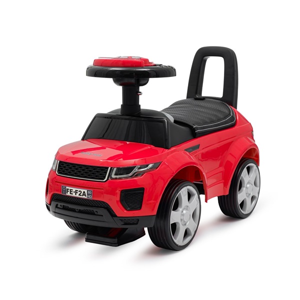 Baby Mix Prime SUV Ride-On Toy in Red Leather