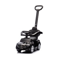 Scooter with guide bar MERCEDES C-Class Deluxe Milly Mally Black