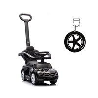 Scooter with guide bar MERCEDES C-Class Deluxe Milly Mally Black