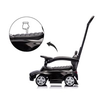 Scooter with guide bar MERCEDES C-Class Deluxe Milly Mally Black