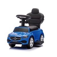 Scooter with guide bar MERCEDES C-Class Deluxe Milly Mally Blue