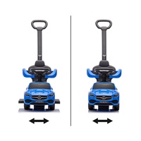 Scooter with guide bar MERCEDES C-Class Deluxe Milly Mally Blue