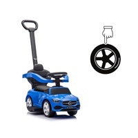 Scooter with guide bar MERCEDES C-Class Deluxe Milly Mally Blue