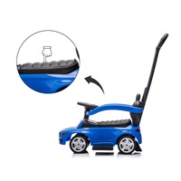 Scooter with guide bar MERCEDES C-Class Deluxe Milly Mally Blue