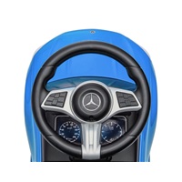Scooter with guide bar MERCEDES C-Class Deluxe Milly Mally Blue