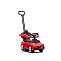 Scooter with guide bar MERCEDES C-Class Deluxe Milly Mally Red