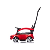 Scooter with guide bar MERCEDES C-Class Deluxe Milly Mally Red