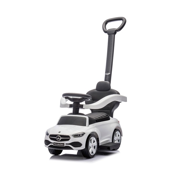 Scooter with guide bar MERCEDES C-Class Deluxe Milly Mally White