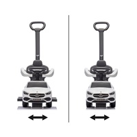 Scooter with guide bar MERCEDES C-Class Deluxe Milly Mally White