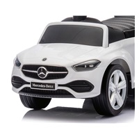 Scooter with guide bar MERCEDES C-Class Deluxe Milly Mally White