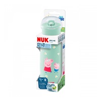 NUK Mini-Me Flip 2-in-1 Baby Bottle Peppa Pig , 450 ml pink 12+m