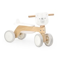 Wooden Balance Bike Viga Polar Bear