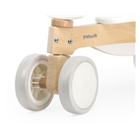 Wooden Balance Bike Viga Polar Bear