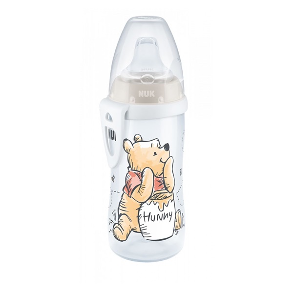 Baby bottle NUK Active Cup Disney  Winnie the Pooh 300 ml beige