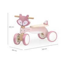 Wooden Balance Bike Viga Fox