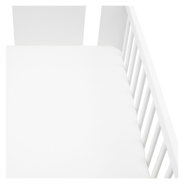 Jersey crib sheet New Baby 120x60 white