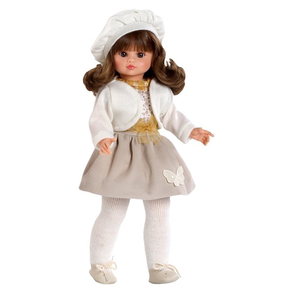 Luxury baby doll Berbesa Roberta 42cm (damaged packaging)