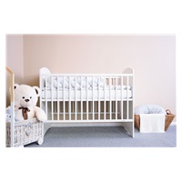 Baby cot New Baby LEO white (damaged packaging)