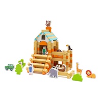 Wooden Building Blocks Montessori Baby Mix