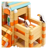 Wooden Building Blocks Montessori Baby Mix