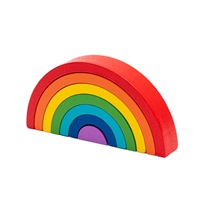 Montessori Baby Mix Wooden Rainbow