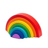 Montessori Baby Mix Wooden Rainbow