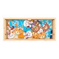 Animal Puzzle Box Montessori Baby Mix