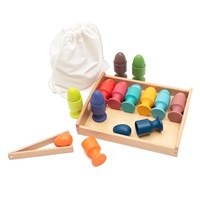 <p>Discover a fun and educational toy for the little ones – the Wooden Egg Puzzle Montessori Baby Mix. This colorful wooden set includes eggs and stands in various colors, supporting the development of fine motor skills, hand-eye coordination, and color recognition.</p>
<p>Key Features:<br />- High-quality wooden design: The toy is made of durable, smoothly finished wood.<br />- Safe paints: The water-based paints used meet all safety standards, making the toy suitable even for young children.<br />- Motor skills development: Kids can place the eggs in stands, use wooden tongs, and practice movement coordination.<br />- Montessori principles: The simple and purposeful design promotes independence and sensory learning.<br /><br />Dimensions:<br />- Egg: 4.5 x 3 cm<br />- Stand: 6 x 3.7 cm<br /><br />Safety:<br />- Complies with Directive 2009/48/EC and Regulation 2023/988 on toy safety.<br />- Suitable for children aged 3 and up (contains small parts – choking hazard).<br />- Adult supervision recommended during play.<br /><br />Perfect for:<br />- Play at home or as an educational tool in kindergartens and Montessori centers.<br />- A great gift for kids that develops skills and provides long-lasting entertainment.</p>