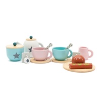 Children‘s Wooden Tea Set Montessori Baby Mix