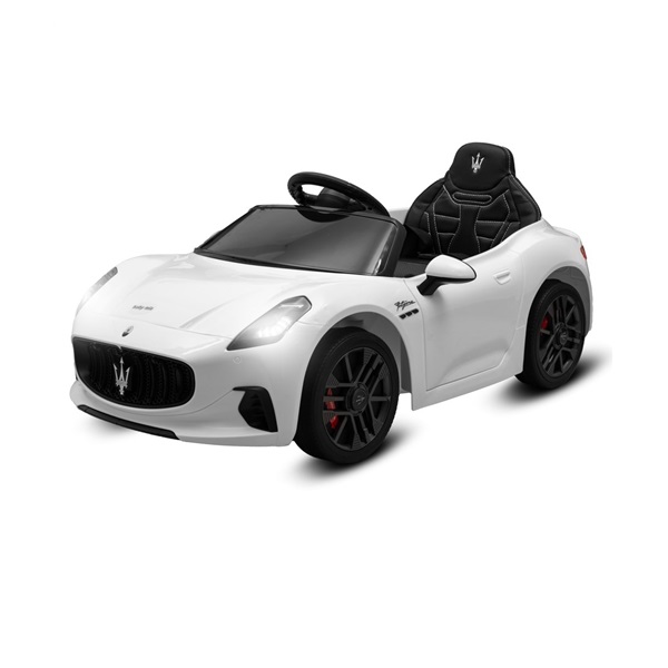 Electric toy car Maserati GranTurismo Baby Mix white