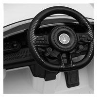 Electric toy car Maserati GranTurismo Baby Mix white