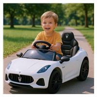 Electric toy car Maserati GranTurismo Baby Mix white