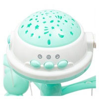 Carousel above the crib with light projector Baby Mix mint (damaged packaging)